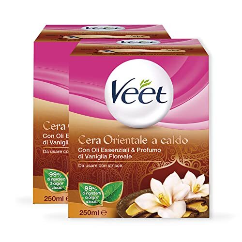 Veet Cera depilatoria orientali 250 ml x2