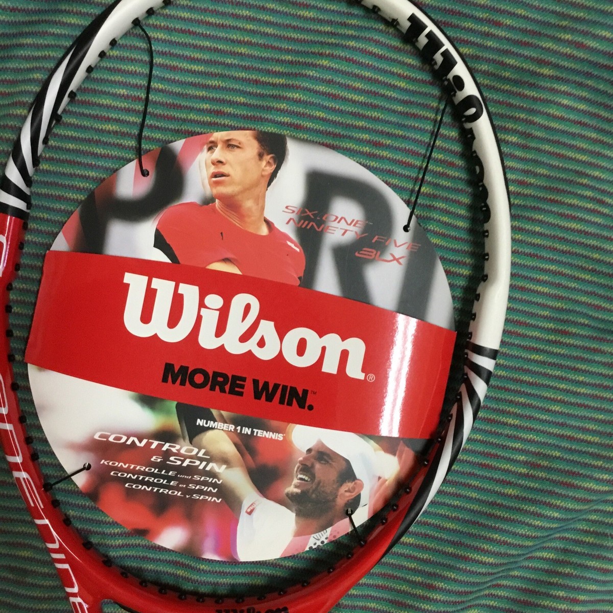 Wilson/ウィルソン SIX.ONE NINETY FIVE 95 BLX Wilson BLX Six. One Ninety Five 95 Tennis Racquet 4 3/8 (3
