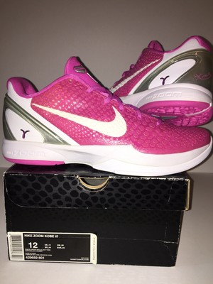 NEW DS Nike Zoom Kobe VI 6 Kay Yow Think Pink 429659-601 Size 12 big stage | eBay