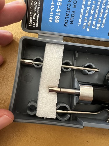 Wagner Force Dial FDK80 Push Pull Force Gauge Machinist Tool Manual & Case - Picture 4 of 9