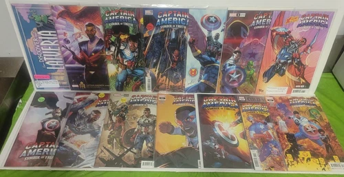 Captain America Symbol Of Truth 1-14 Near Complete Set Free Ship / Deals C Below