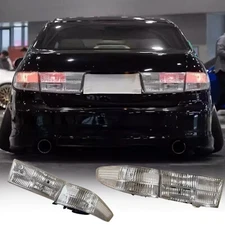 For Honda Accord Sedan 2003-2005 Full Crystal Clear Lens Brake Tail Lights Cover