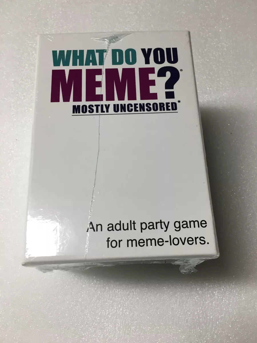 What Do You Meme Adult Party Game