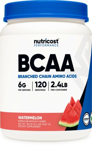 Nutricost BCAA Powder 2:1:1 - 120 Servings (Watermelon) - Picture 1 of 4