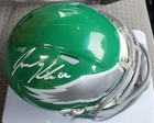 NICE AUTOGRAPHED Eagles Jason Kelce Speed Mini Helmet PSA COA Signed NFL Green