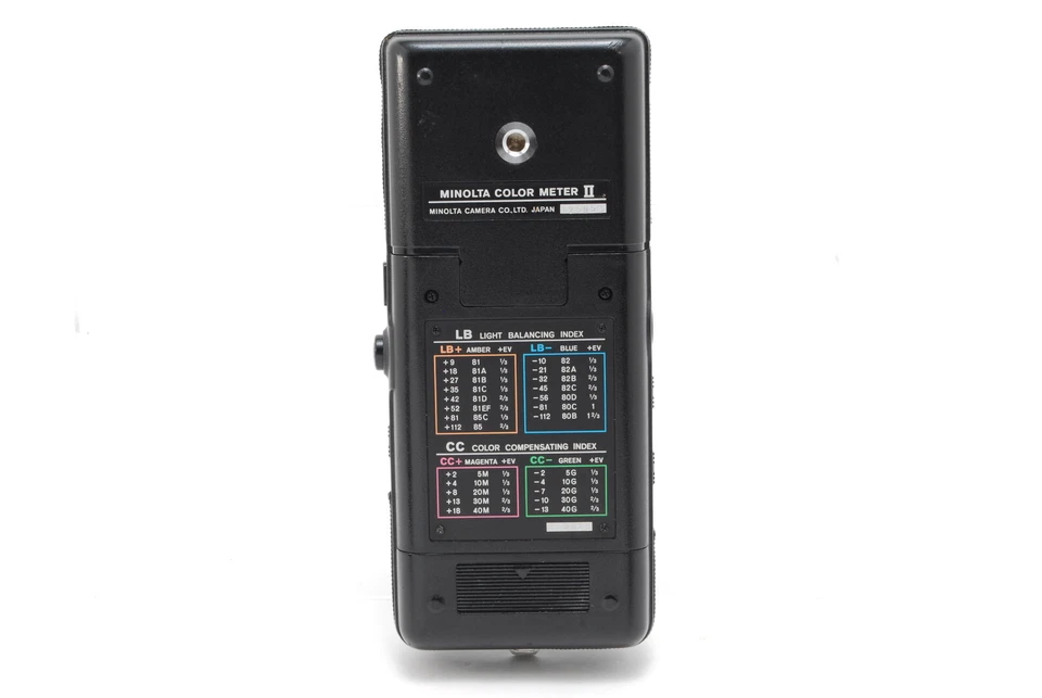 Medidor de color Minolta II con receptor de color flash - 125053/133456 Foto 3 de 4