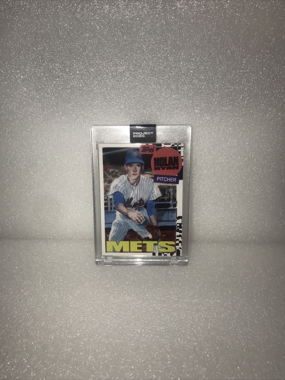 Topps PROJECT 2020 Card 147 - 1969 Nolan Ryan by Jacob Rochester