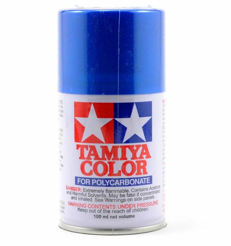Tamiya 86016 PS-16 Metallic Blue Lexan Spray Paint (3oz) | eBay