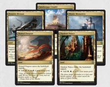 5 Tri Land - Khans of Tarkir - 1x of each - MP-NM - Sets - Magic MTG FTG