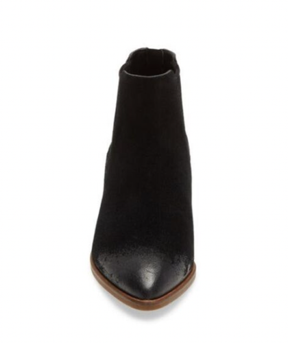 NEW Cole Haan Leather Val Ankle Booties Boots Black Womens Size 6.5 Retail $200 - Picture 4 of 6