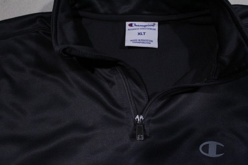 Pullover Champion Para Hombre XLT 1/4 Cremallera POLIÉSTER Gris Claro Ropa Activa - Imagen 6 de 15