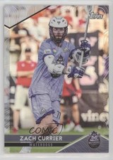 2022 Topps Premier Lacrosse League Rainbow Foil Zach Currier #62 n1u