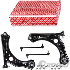 FEBI QUERLENKER+KOPPELSTANGE VORNE passend für AUDI A1 GB SEAT IBIZA 5 VW POLO 6