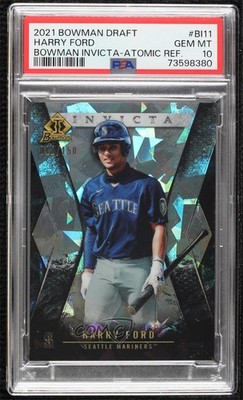 2021 Bowman Draft Bowman Invicta Atomic Refractor 11/150 Harry Ford #BI-11 uk2