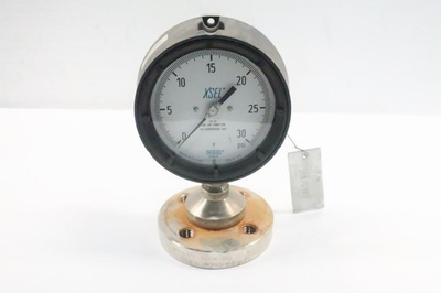 #ad #ad Wika 8100BKYN Xsel Pressure Gauge 4 1 2in 0 30psi $79.00