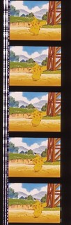 Pokemon Pokemon: Pikachu's Vacation 35mm Film Cell strip very Rare d144