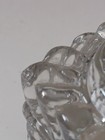 Vintage Clear Glass Inkwell  With Lid  1.5"×1.5"×1.75" — photo 8