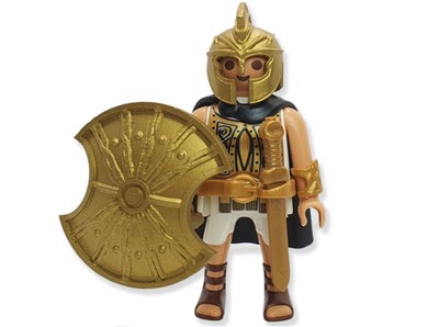 PLAYMOBIL FIGUR GRIECHISCHER HELLENISCHER SOLDAT CUSTOM GRIECHISCH...