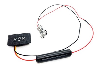 BMW E30 E28 E24 E32 Z1 Schalterblende/Abdeckung mit Spannunsanzeige Voltmeter