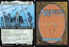 AGENT PHIL COULSON (EXTENDED ART) 402 MARVEL SUPER HEROES MTG FOIL NM/M
