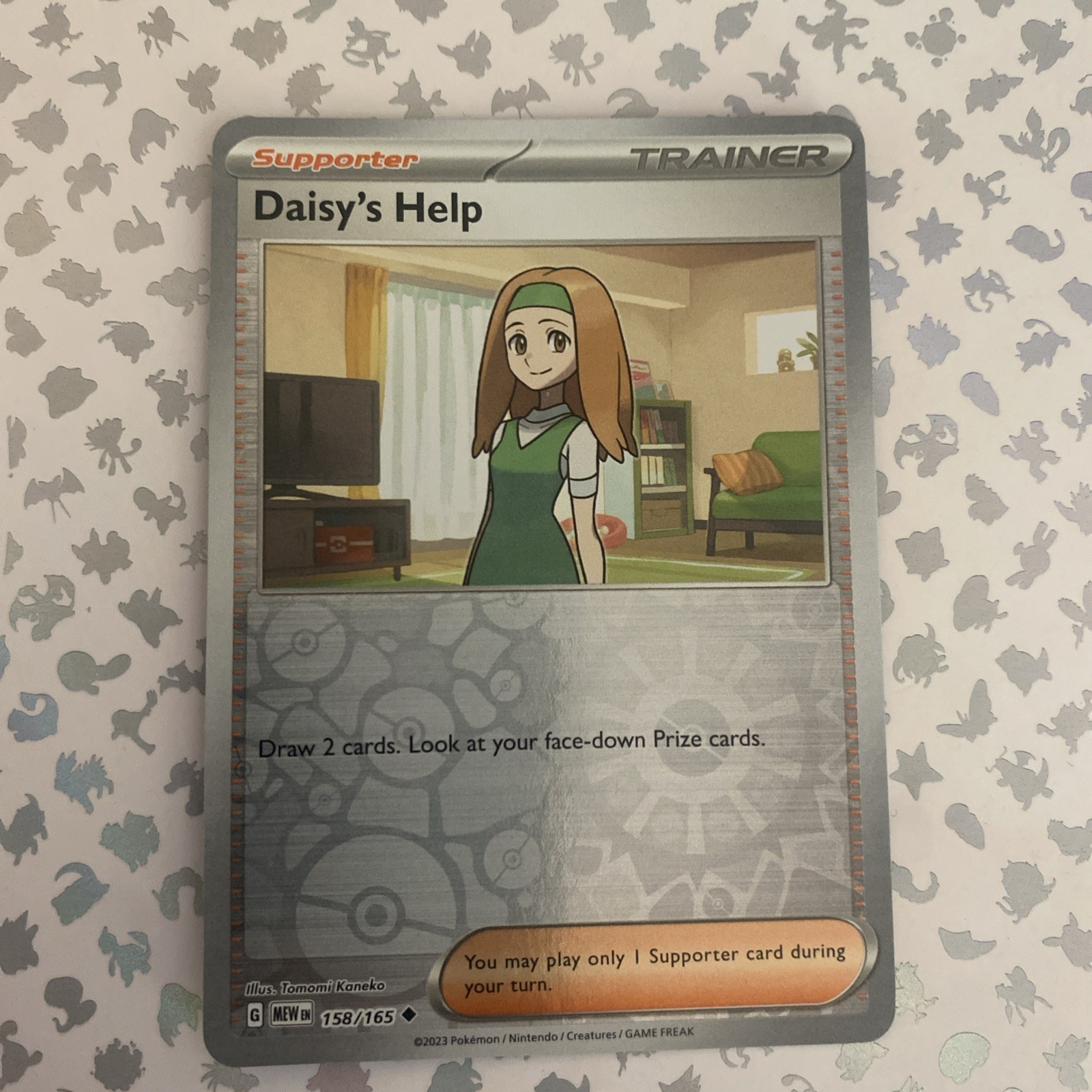 Pokemon - Daisy's Help 158/165 - Scarlet & Violet 151 - Reverse Holo - Near Mint