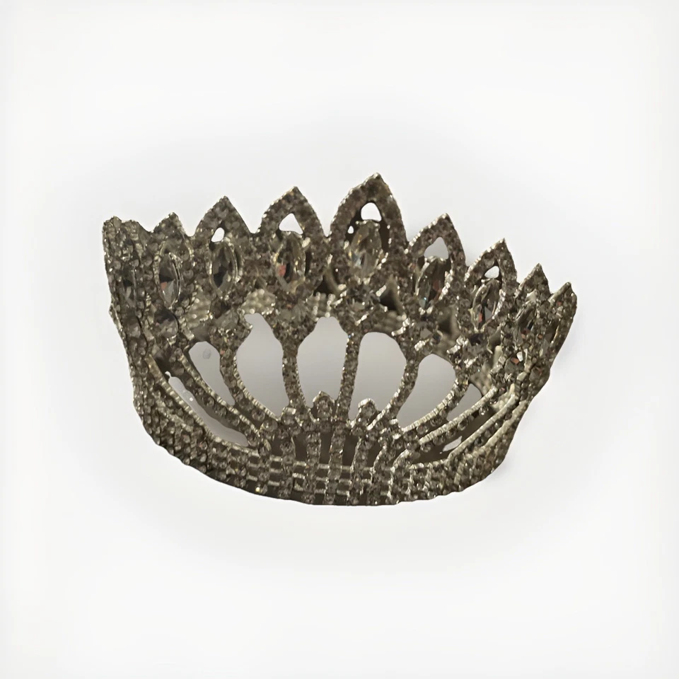 Hermosa tiara/corona de cristal de Swarovski - concurso/boda/quinceañera Foto 2 de 2