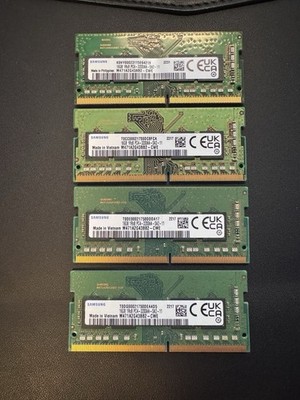 Samsung 16GB PC4-3200AA DDR4 3200MHz RAM SODIMM 1Rx8  - M471A2G43CB2-CWE