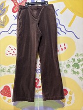 First issue Liz Claiborne Women's Brown Brushed Corduroy Pants Women's Size 8