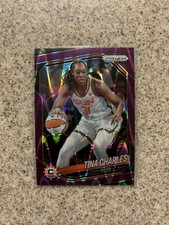 2025 Panini WNBA Prizm Tina Charles Purple Raywave /175 Connecticut Sun