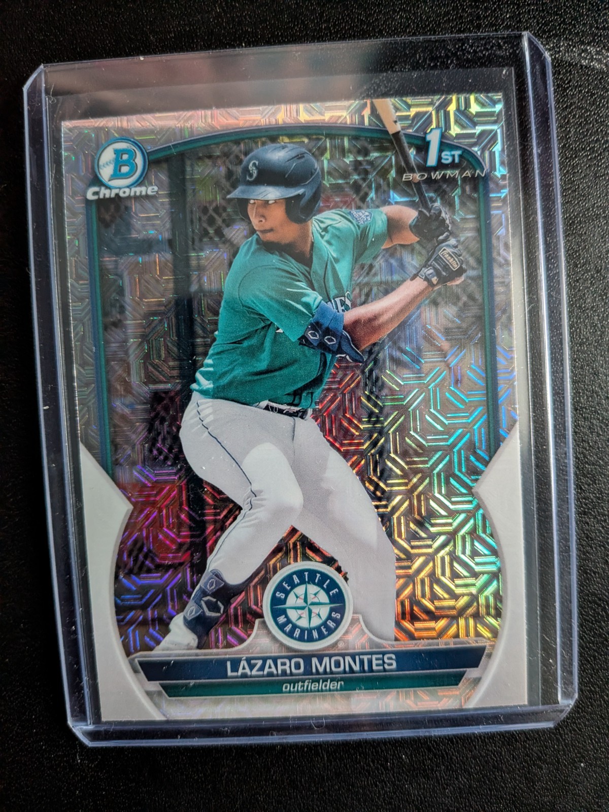 2023 Bowman - Chrome Prospects Lazaro Montes #BCP-58 Mojo Refractor (RC)