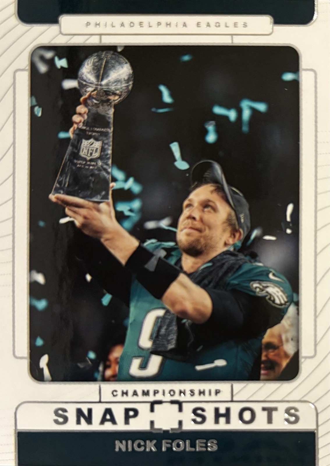 2025 Panini Photogenic Nick Foles SNAPSHOTS Philadelphia Eagles #4