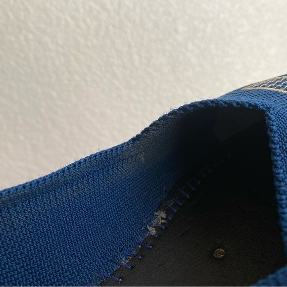 Rothy’s The Flat in Blue Holiday Licorice View 6