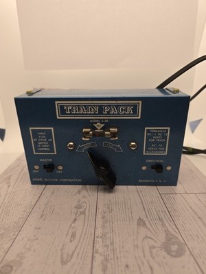 MRC Model Train Pack Model S-58- HO Gauge Train Tranformer Model Rectifier Corp.