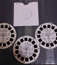 VIEW MASTER REELS - 2025 "DINOSAURS" - USED CONDITION - 1962