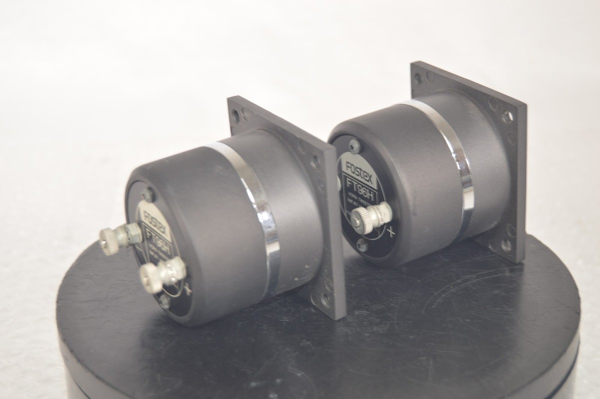 Fostex FT96H Horn Super Tweeter Pair Speaker Driver Unit Tested