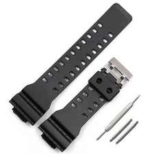 Resin Watch Strap for G-Shock GA-100 GA-110 GA-700 GD120 w/ Pins