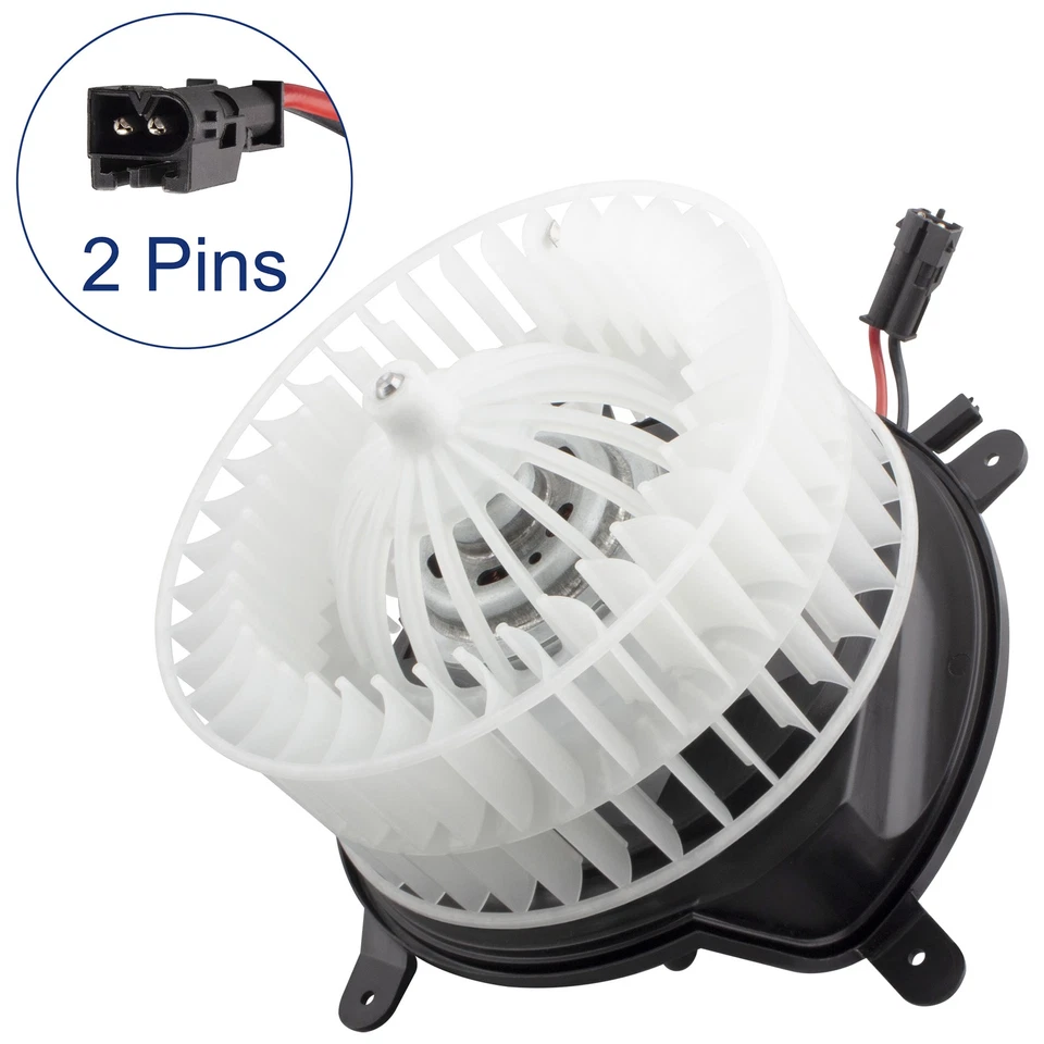 HVAC Blower Motor Fan Assembly for Mercedes-Benz W210 W211 E300 E320/420 E55 AMG Foto 3 de 4