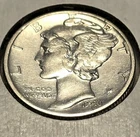 1943-D Mercury Dime 10c BU