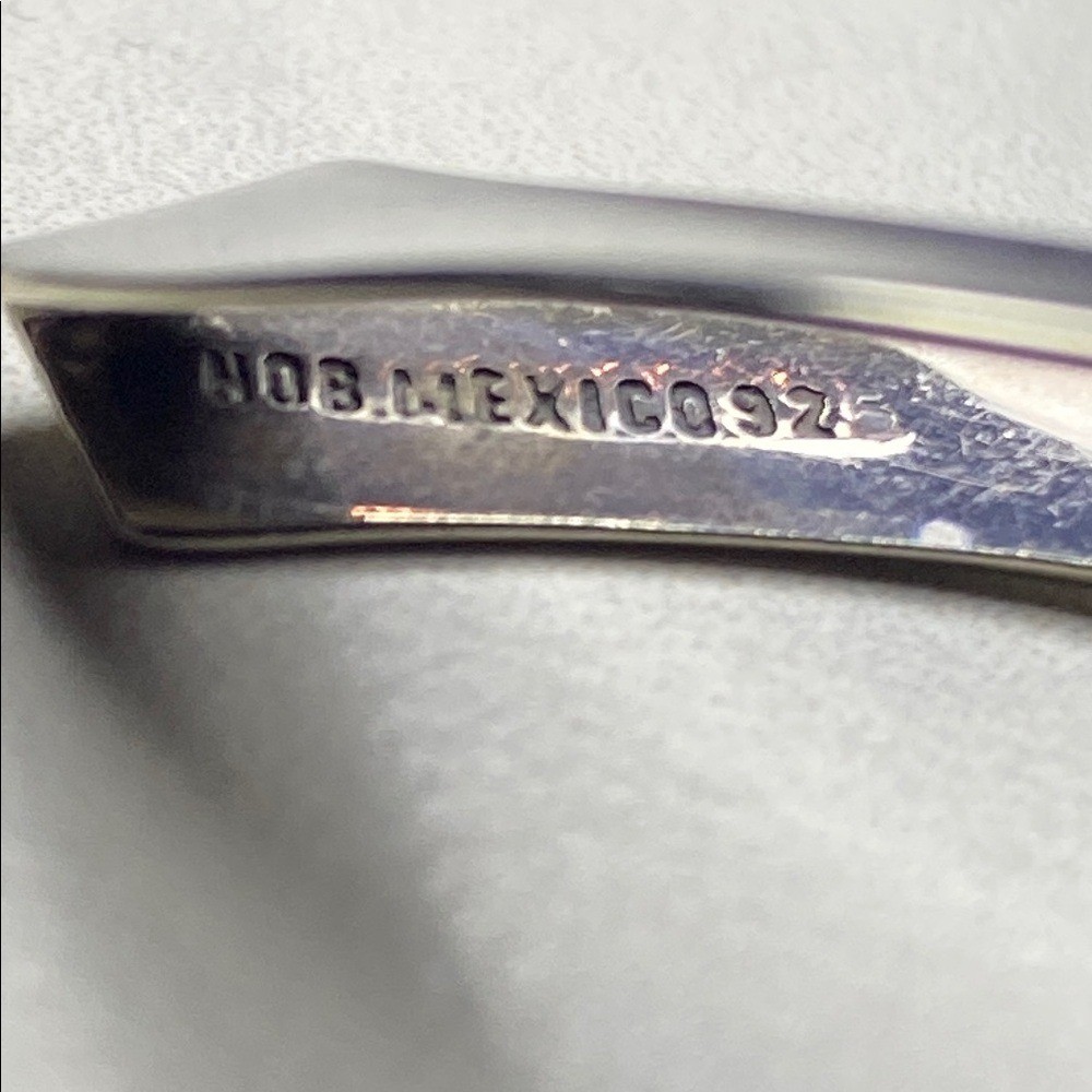 Solid Sterling Silver Earrings 925 - image 6