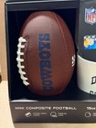 New! Logobrands Official NFL Dallas Cowboys Football and Mug Set-Will box ship2U — photo 2