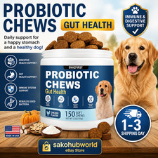 Probiotics for Dogs, Dog Probiotics Chews for Digestive Health Gut Health, ...