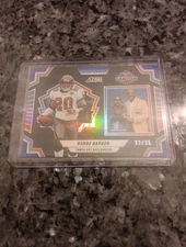 2025 Score Football Ronde Barber Men of Canton ARTIST'S PROOF 33/35 #17