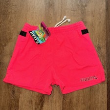 NOS Jimmy Z Shorts Swim Trunks Nylon Neon VTG 80s 90s New Surf Boys Youth Large