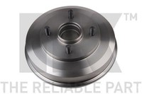 2X Nk Bremstrommel 252534 FüR Ford