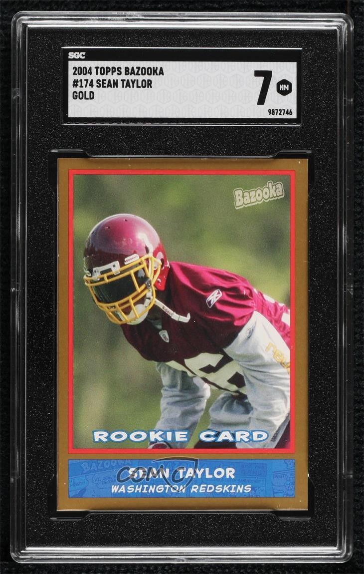 Sean Taylor Bazooka #174 Gold