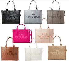 Marc Jacobs Womens The Leather Large Tote Bag