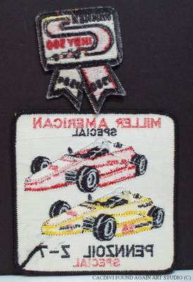 Lot 3 Patchs Vintage Indy 500 - Vainqueurs 1980 Et 1984 - Indianapolis Racing