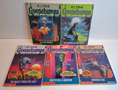 Goosebumps: Werewolf Skin Kill a Monster & More by R. L. Stine Paperback Books