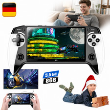 X9 Przenośna konsola do gier IPS HD Display 8GB 5,5 cala 6000+ gier Czarna USB