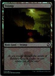 Swamp (272/281) Foil - Adventures in the Forgotten Realms
